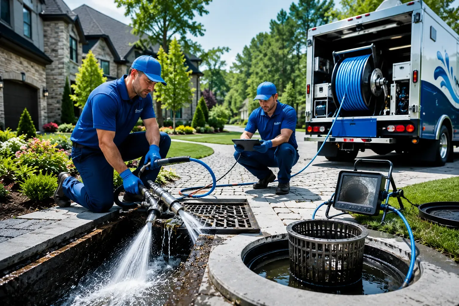 Local outdoor drain cleaning professionals in Victoria, KS